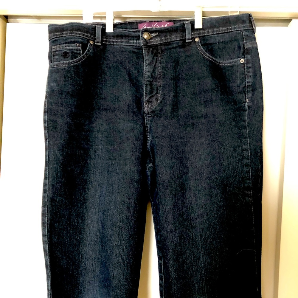 Gloria Vanderbilt Amanda Capri 16w dark blue Fantastic condition